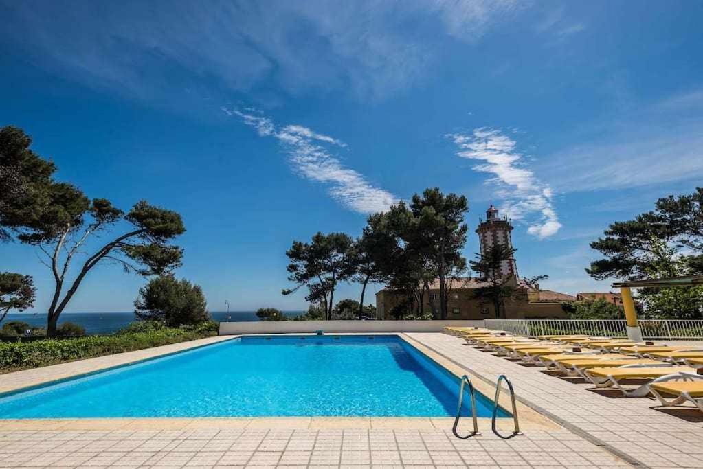 Unique Beach Villa With Ocean View Pool Tennis Cascais Exterior photo